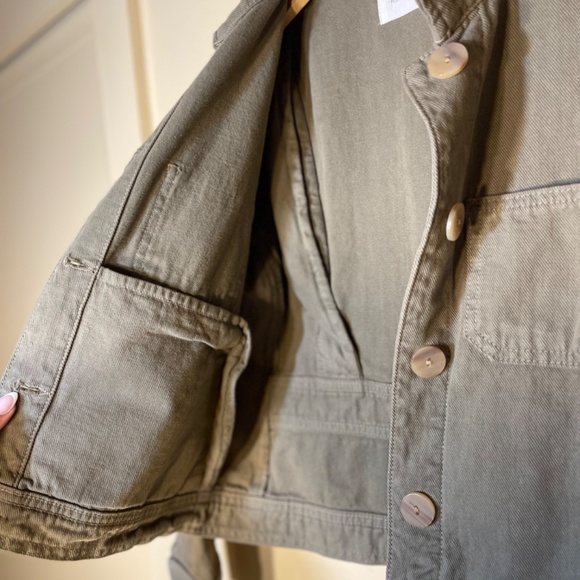 Women's Olive Jacket - Picture 4 of 11